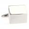 Gleaming Silver Wedge Cufflinks.JPG